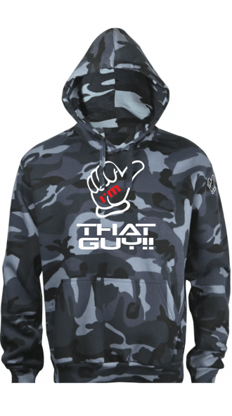 Imthatguy Camouflage Hoodies Blue