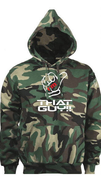 Imthatguy Camouflage Hoodies Green