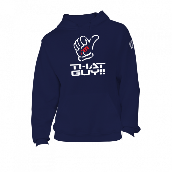 Imthatguy Classic Hoodies Plain Navy