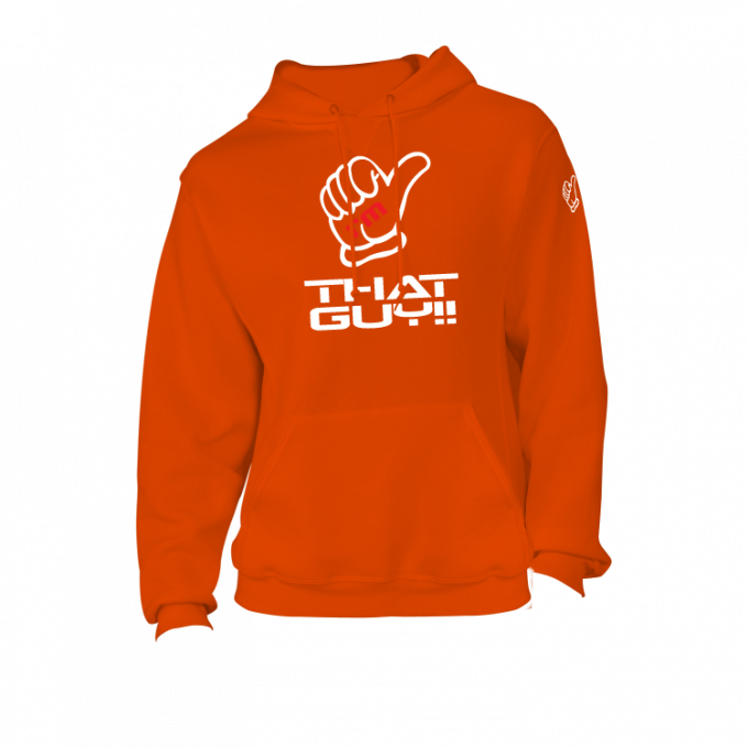Imthatguy Classic Hoodies Plain Orange