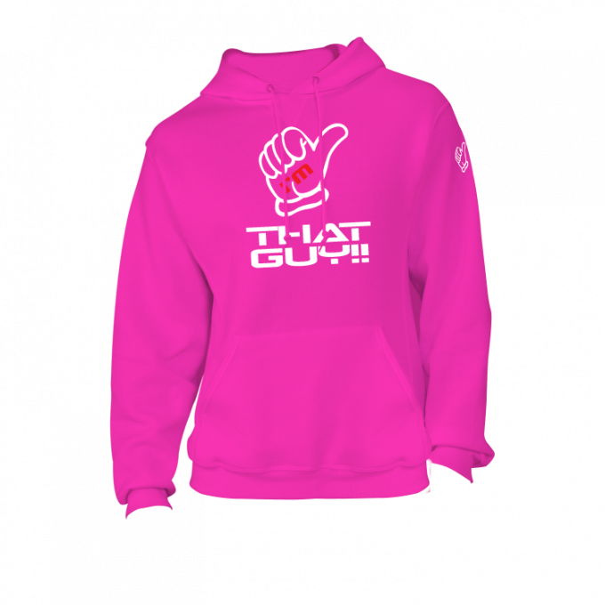 Imthatguy Classic Hoodies Plain Pink