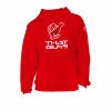 Imthatguy Classic Hoodies Plain Red