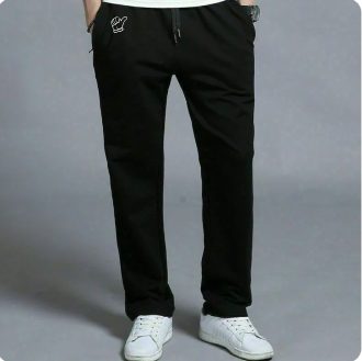 Imthatguy Classic Jogger Bottoms Black