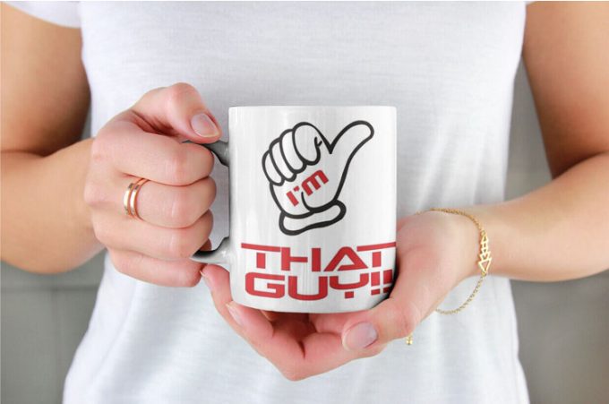 Imthatguy Ceramic Mugs White