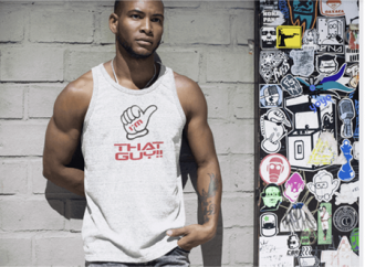 Imthatguy Classic Unisex Vests White